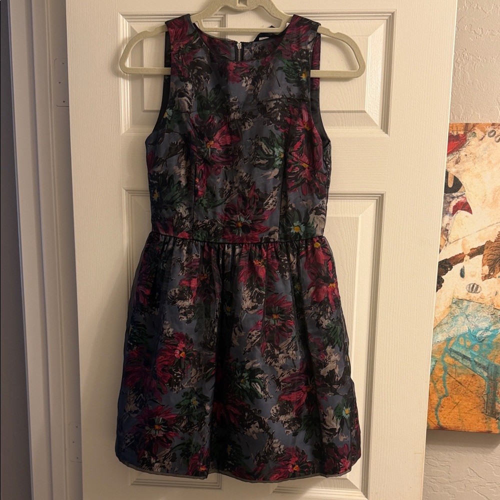 Felicity & Coco Black Floral Jacquard Party Dress - Picture 1 of 5